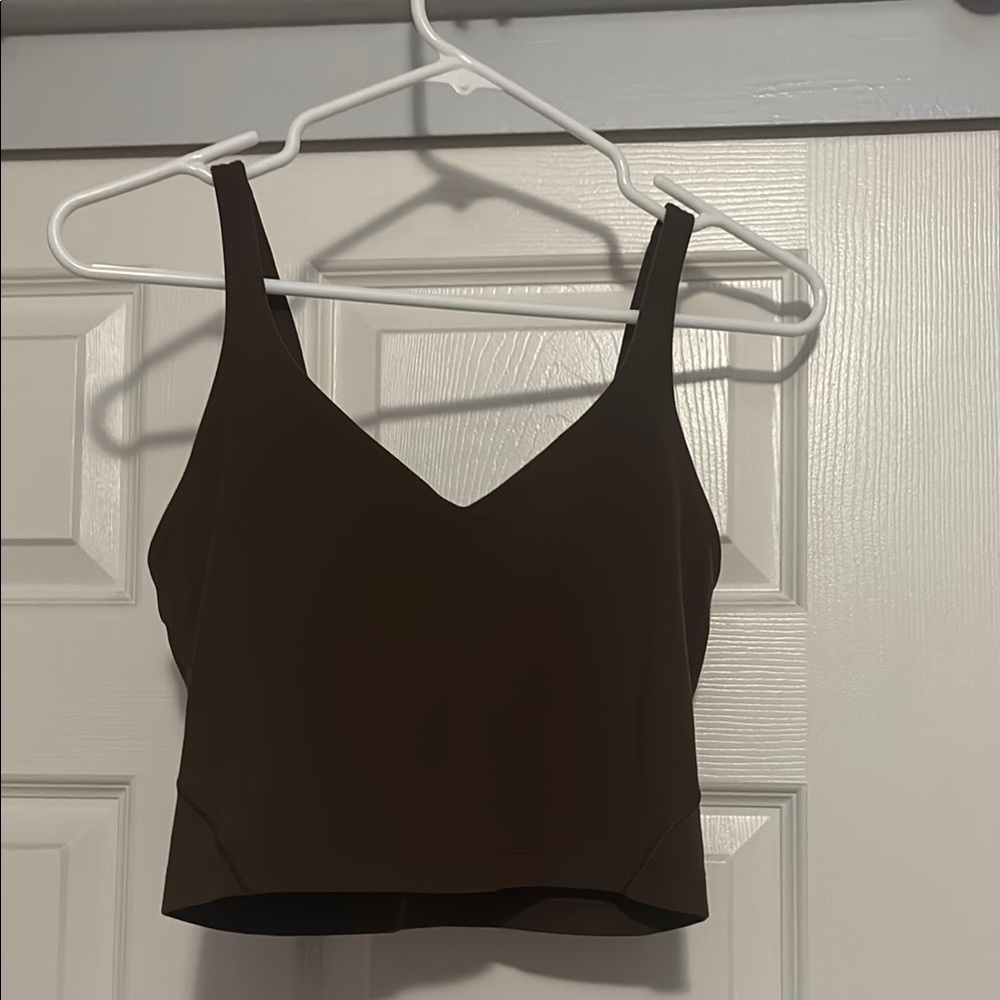 Brown Lululemon Align Tank